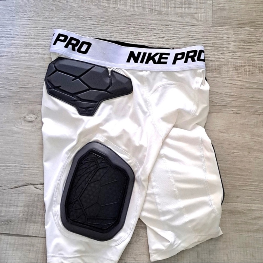 Nike Pro Big Kids' (Boys') HyperStrong Padded Football Shorts size Small